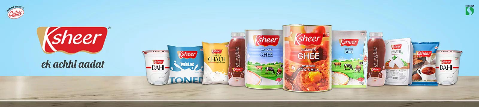 Ksheer Products | DS Group
