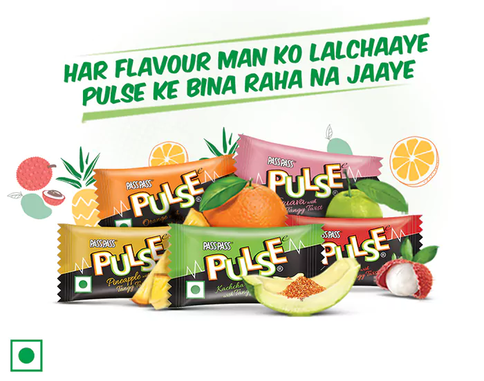 Pass Pass Pulse Candy Flavours